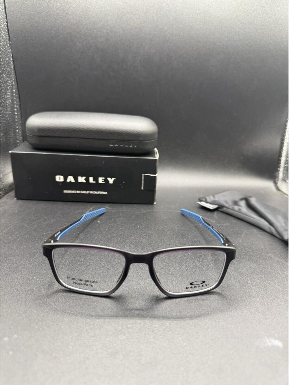 Oakley Metalink Glasses Satin Gray Smoke/Poseiden 0X8153